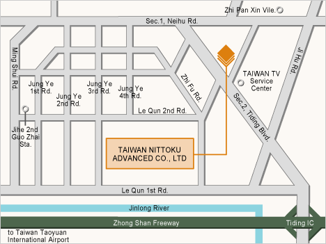 Taiwan Nittoku Advanced Co., Ltd. MAP